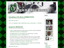 Tablet Screenshot of easyvegan.info